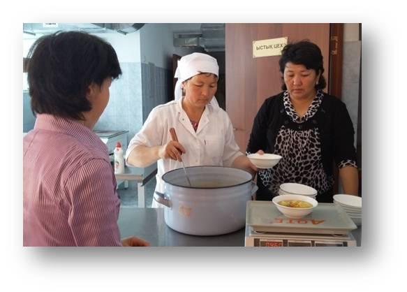 Мектеп асханасындағы "Ашық есік" күні