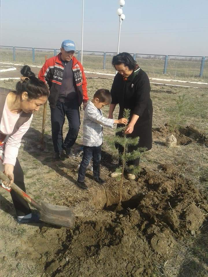«Акция  «Таbïğattı ayalayıq, bir-bir ağaş egeyik»